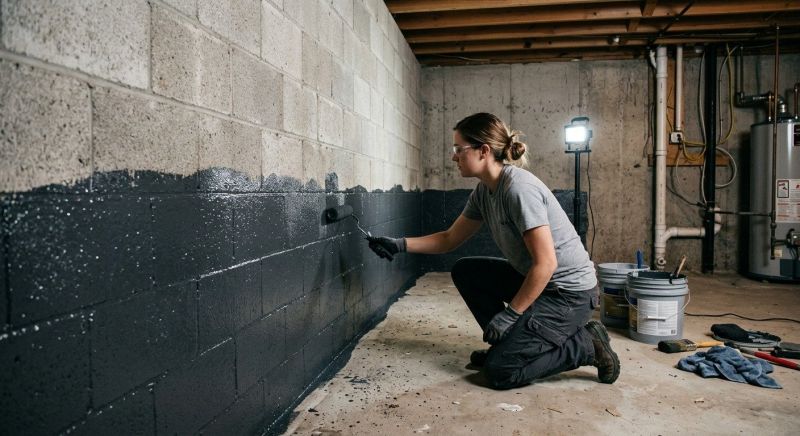 Basement Leak Repair in Iron Station, NC