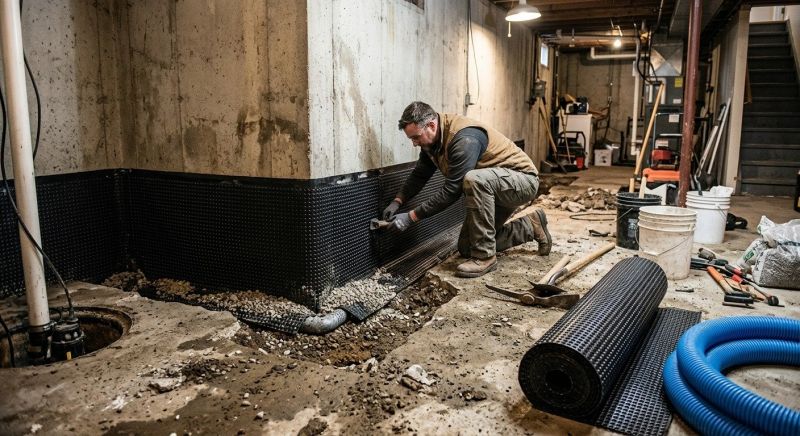 Basement Leak Repair in Rock Hill, SC