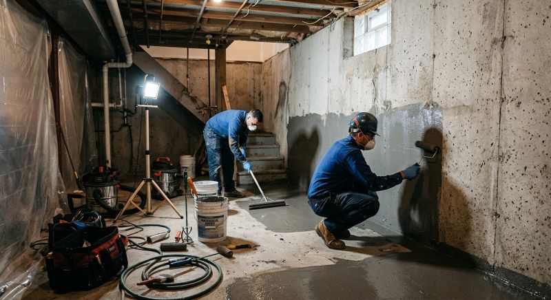 Basement Sealing Service in Davidson, NC