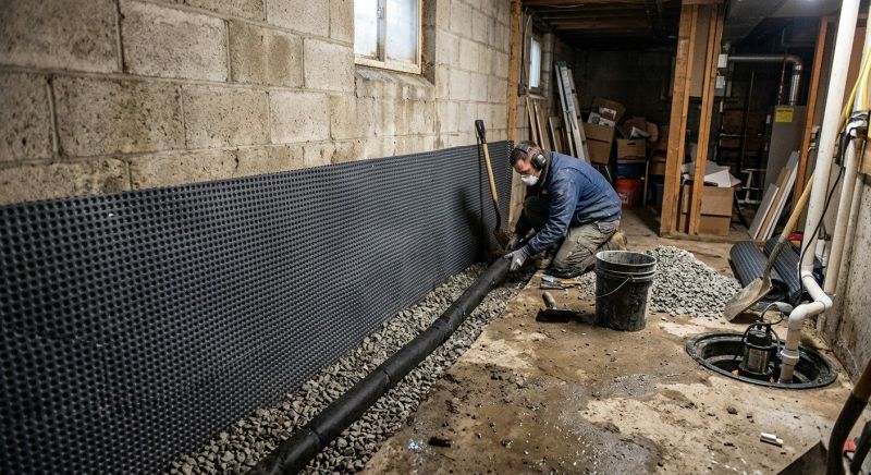 Basement Waterproofing in Davidson, NC