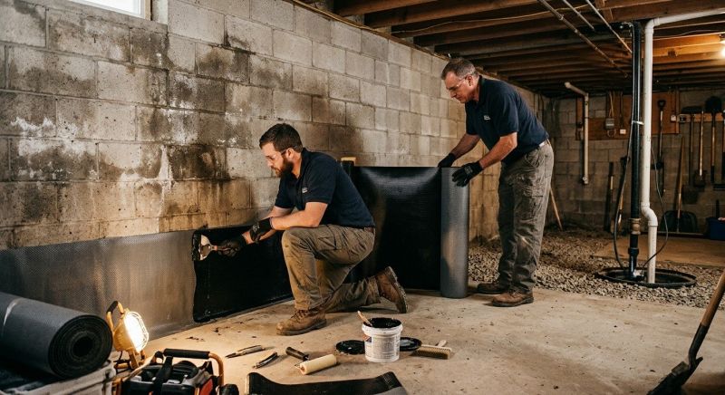 Basement Waterproofing in Davidson, NC