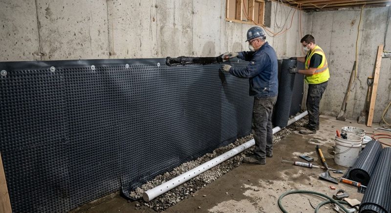 Basement Waterproofing in Huntersville, NC