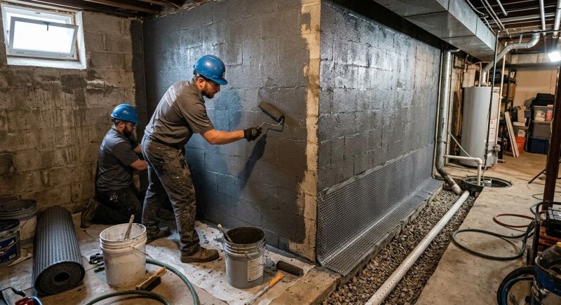 Basement Waterproofing in Monroe, NC