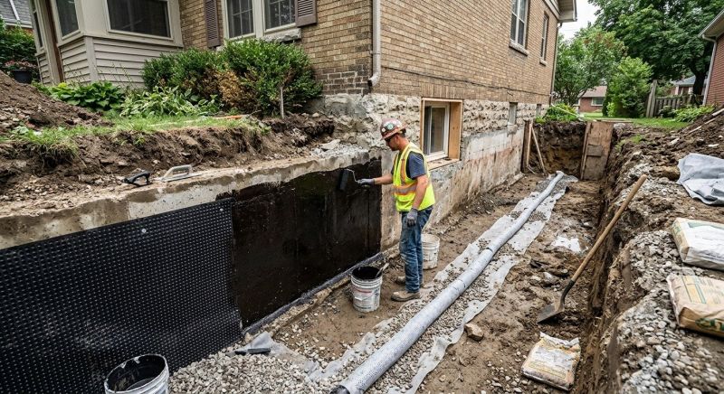 Basement Waterproofing in Mooresville, NC