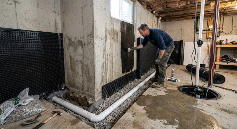Basement Waterproofing in Mount Pleasant, NC