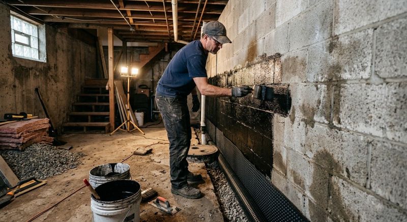 Basement Waterproofing in Waxhaw, NC