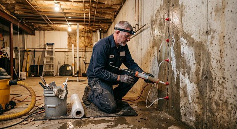 Basement Waterproofing in York County, SC
