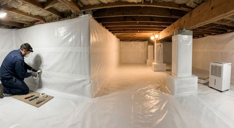 Crawlspace Waterproofing in Davidson, NC