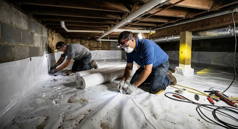Crawlspace Waterproofing in York County, SC