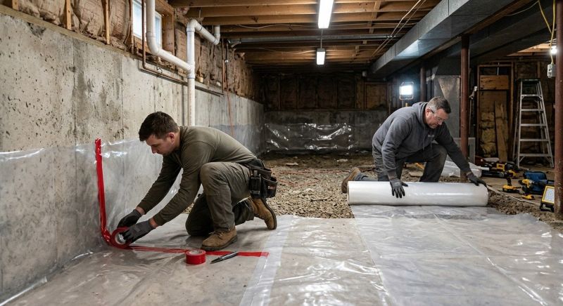 Vapor Barrier Installation in Cornelius, NC