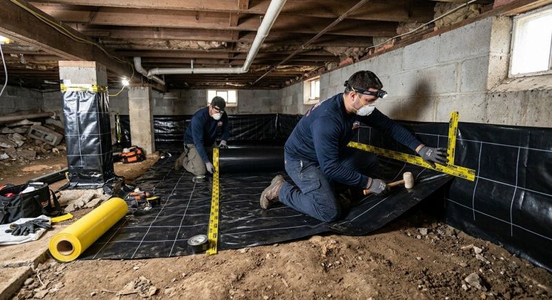Vapor Barrier Installation in Charlotte, NC