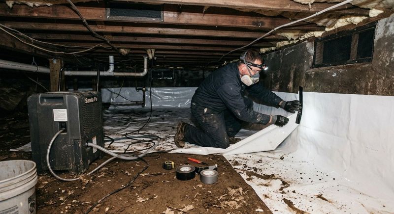 Vapor Barrier Installation in Mecklenburg County, NC