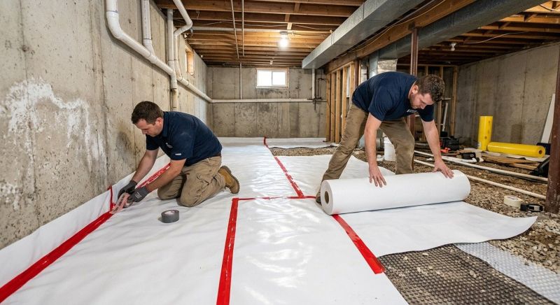 Vapor Barrier Installation in Mount Pleasant, NC