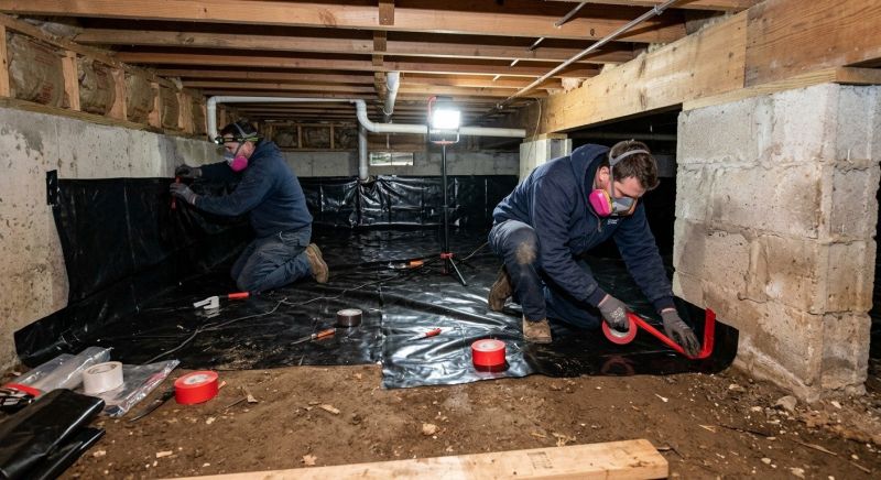 Vapor Barrier Installation in Waxhaw, NC