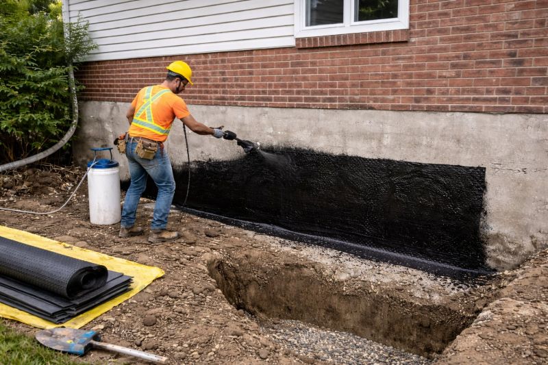 Wall Waterproofing in Charlotte, NC